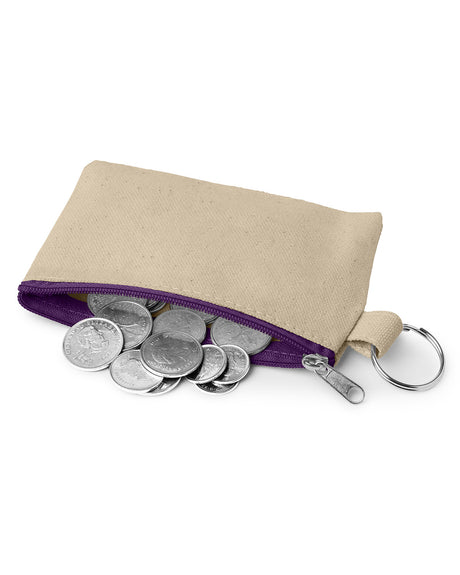 Prime Line Cotton ID Holder And Coin Pouch Prime Line