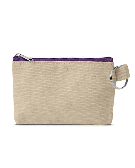 Prime Line Cotton ID Holder And Coin Pouch Prime Line