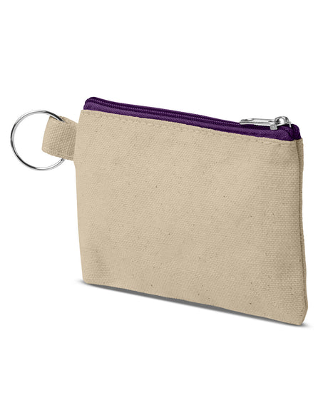 Prime Line Cotton ID Holder And Coin Pouch Prime Line