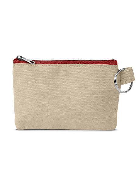 Prime Line Cotton ID Holder And Coin Pouch Prime Line