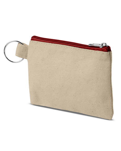 Prime Line Cotton ID Holder And Coin Pouch Prime Line