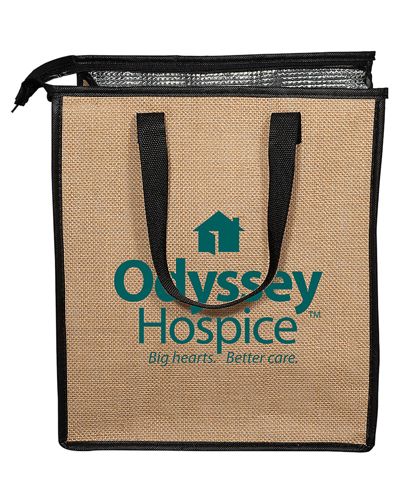 Prime Line Jute Cooler Tote