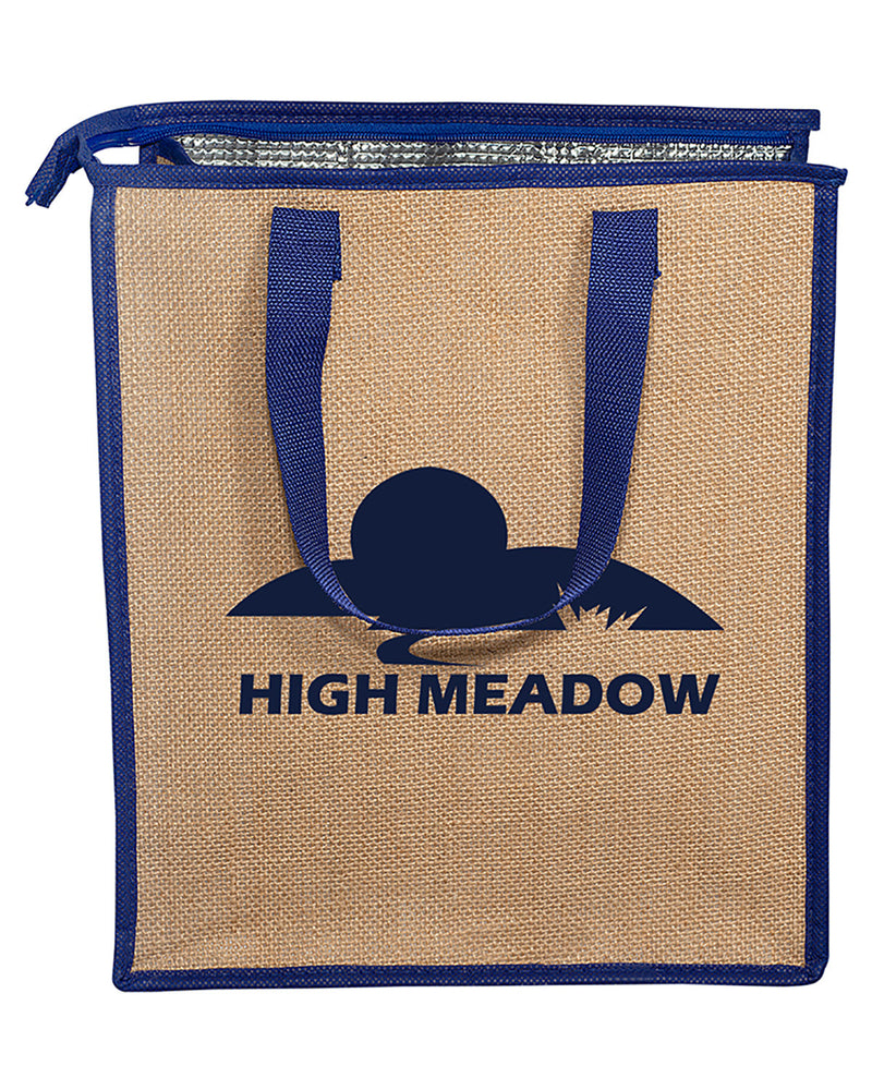 Prime Line Jute Cooler Tote