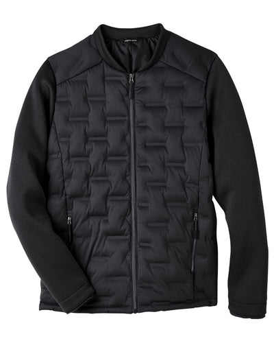 North End Men's Loft Pioneer Hybrid Bomber Jacket