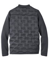 North End Men's Loft Pioneer Hybrid Bomber Jacket North End