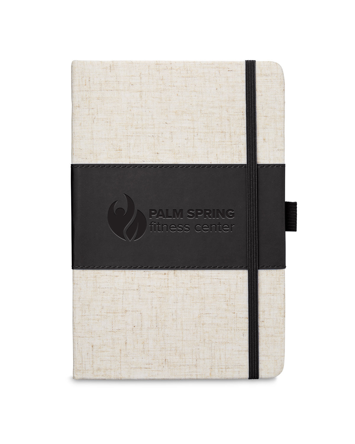 Prime Line Soft Cover Pu And Heathered Fabric Journal Prime Line