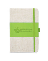 Prime Line Soft Cover Pu And Heathered Fabric Journal Prime Line