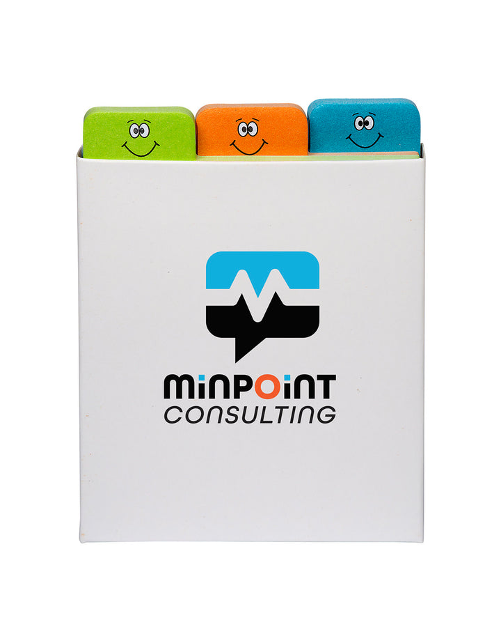 Emoti Three Message Sticky Pad Set Emoti