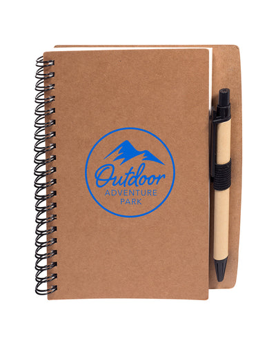 Prime Line Stone paper Spiral Notebook with Pen Combo