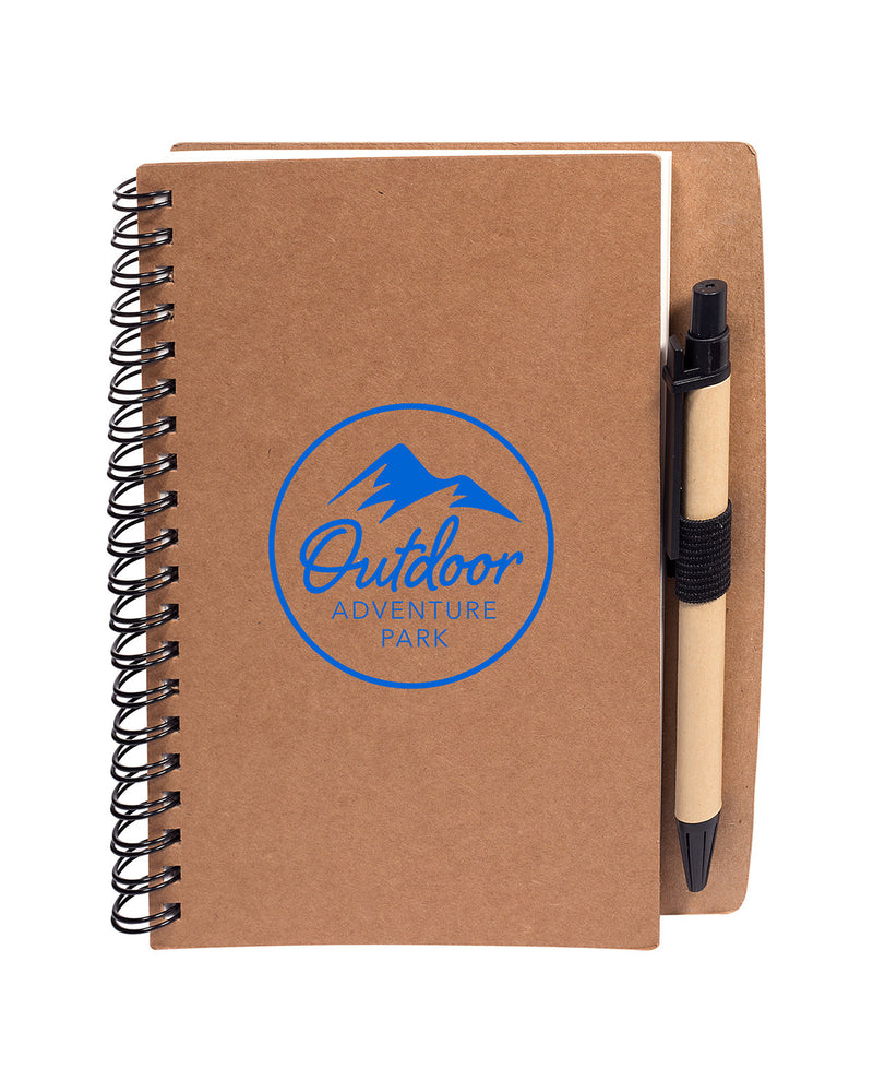 Prime Line Stone paper Spiral Notebook with Pen Combo