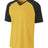 A4 Youth Polyester V-Neck Strike Jersey with Contrast Sleeves A4