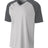 A4 Youth Polyester V-Neck Strike Jersey with Contrast Sleeves A4