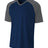 A4 Youth Polyester V-Neck Strike Jersey with Contrast Sleeves A4