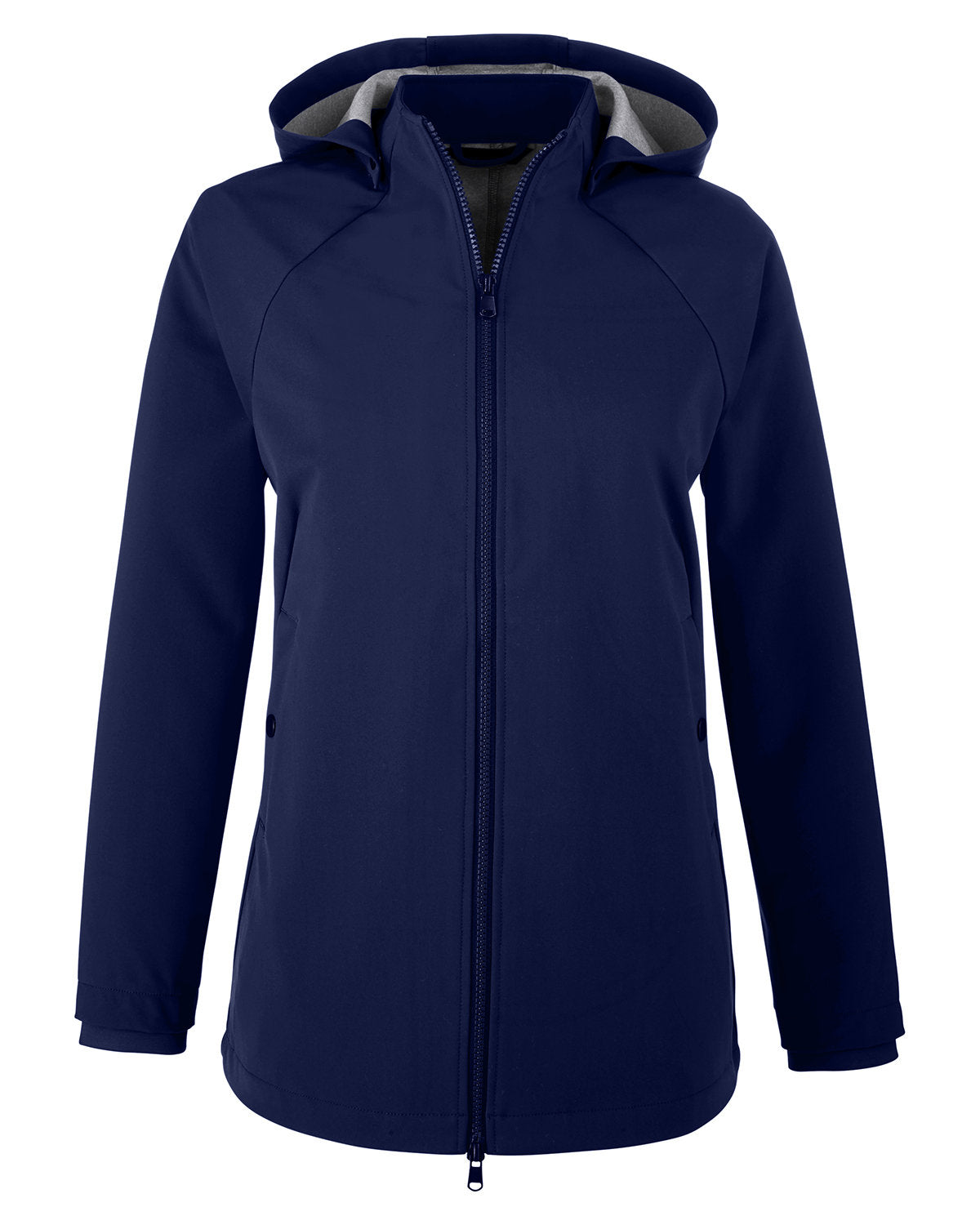 North End Ladies' City Hybrid Soft Shell Hooded Jacket North End