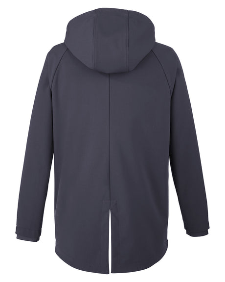 North End Ladies' City Hybrid Soft Shell Hooded Jacket North End