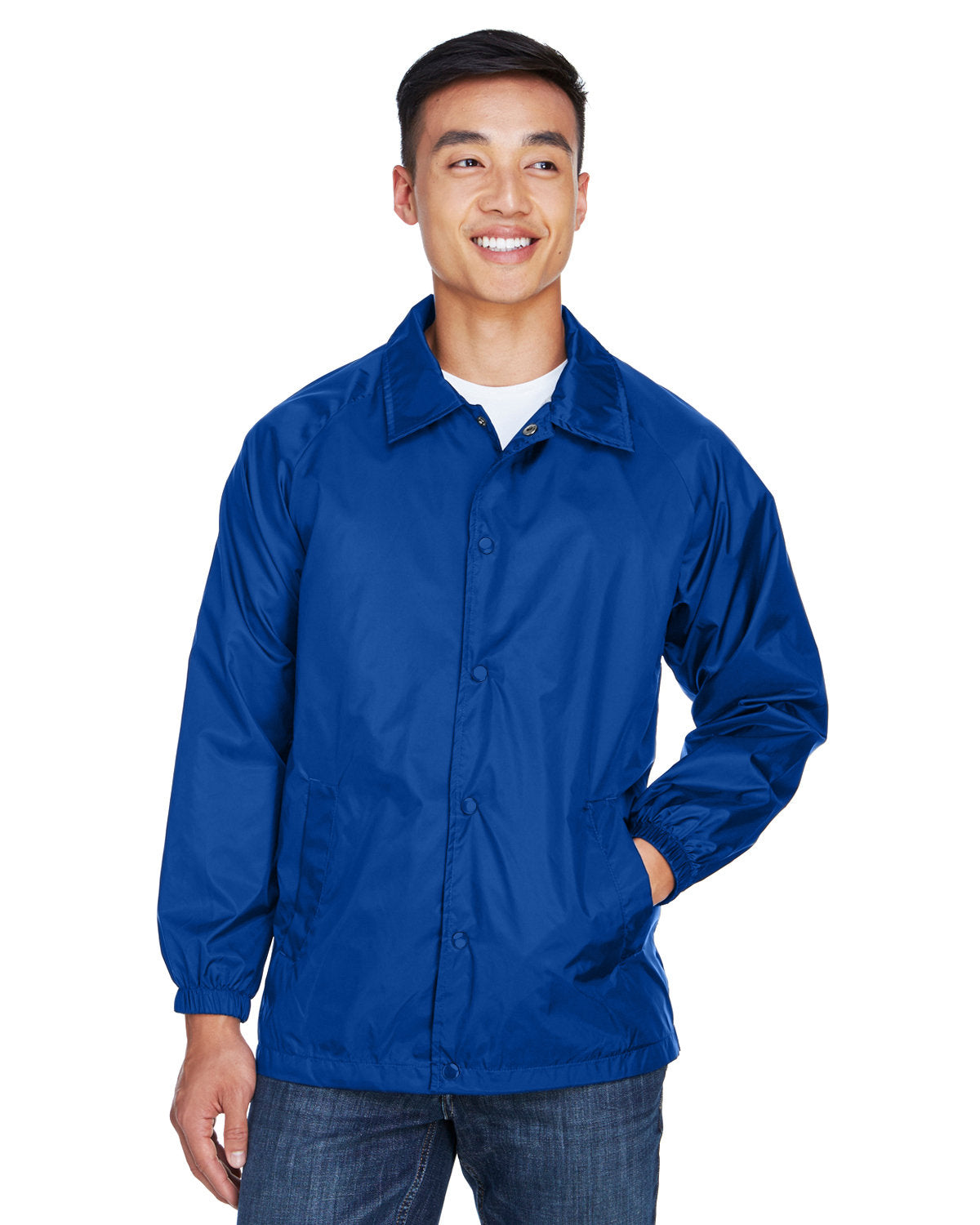 Harriton Adult Nylon Staff Jacket Harriton