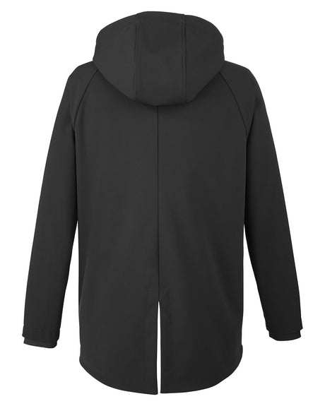 North End Ladies' City Hybrid Soft Shell Hooded Jacket North End