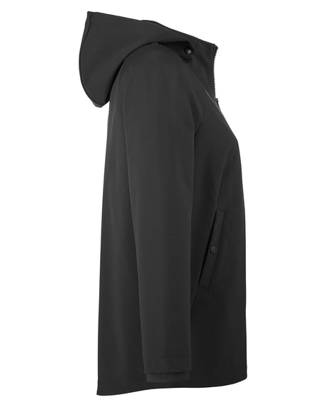 North End Ladies' City Hybrid Soft Shell Hooded Jacket North End