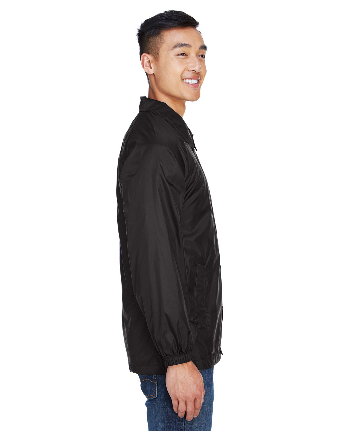 Harriton Adult Nylon Staff Jacket Harriton