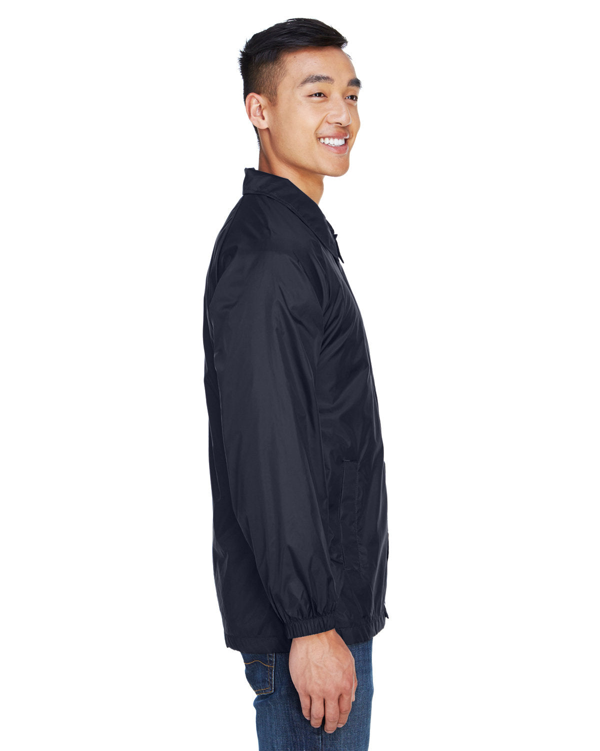 Harriton Adult Nylon Staff Jacket Harriton