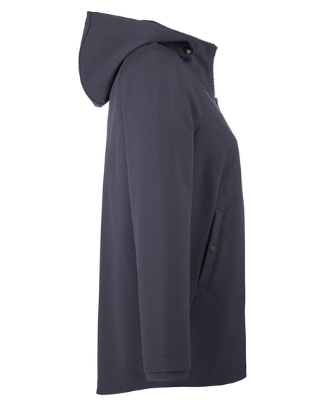 North End Ladies' City Hybrid Soft Shell Hooded Jacket North End