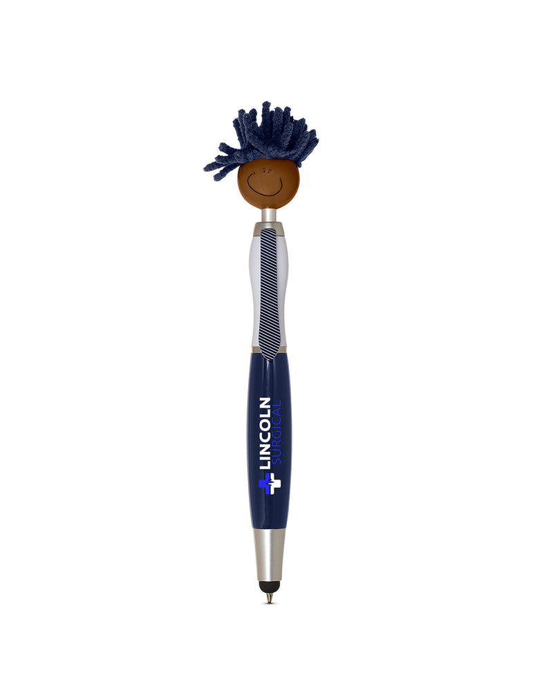 MopToppers Multicultural Screen Cleaner With Stylus Pen - Quantity 250