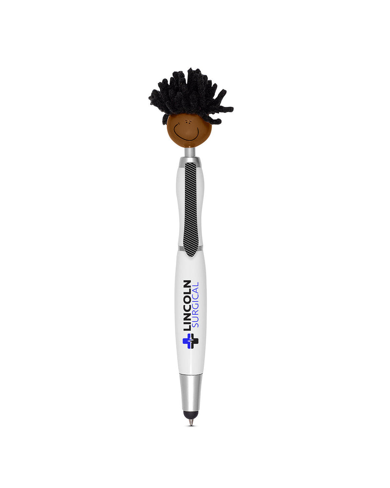 MopToppers Multicultural Screen Cleaner With Stylus Pen - Quantity 250