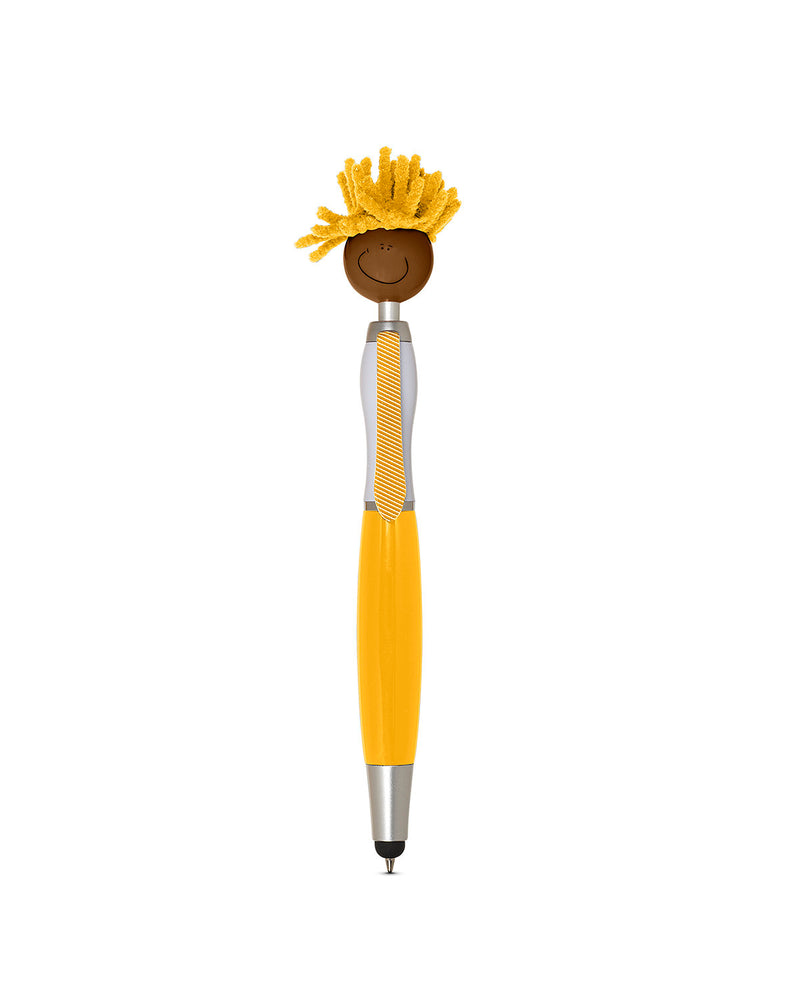 MopToppers Multicultural Screen Cleaner With Stylus Pen - Quantity 250