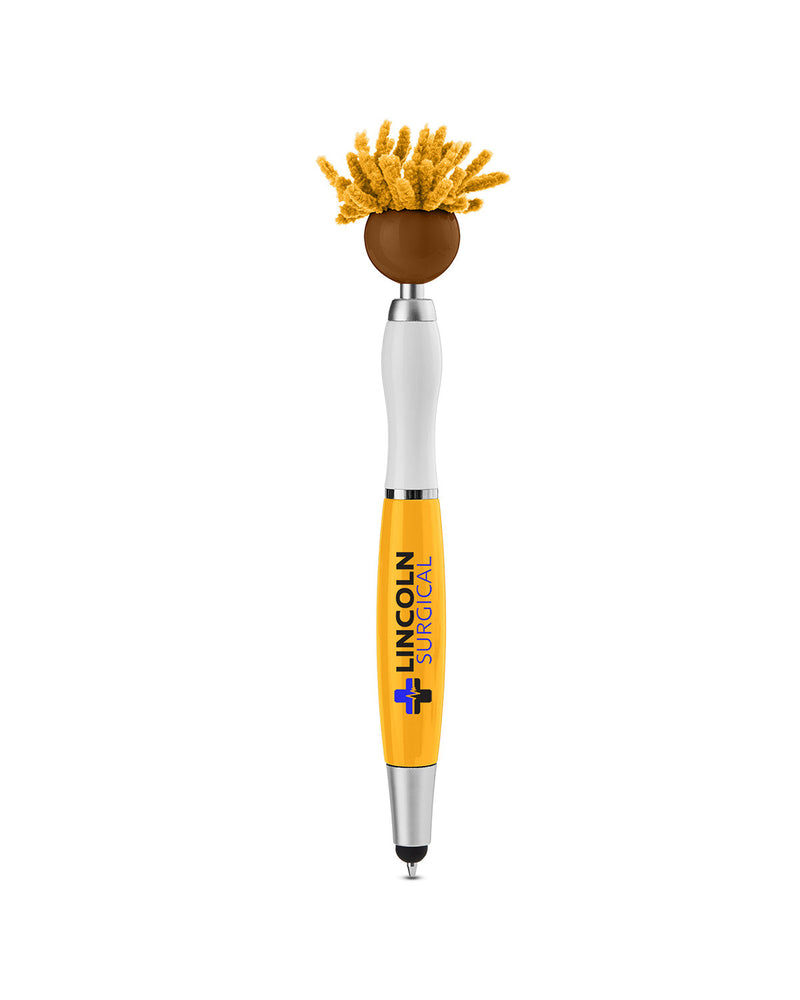 MopToppers Multicultural Screen Cleaner With Stylus Pen - Quantity 250