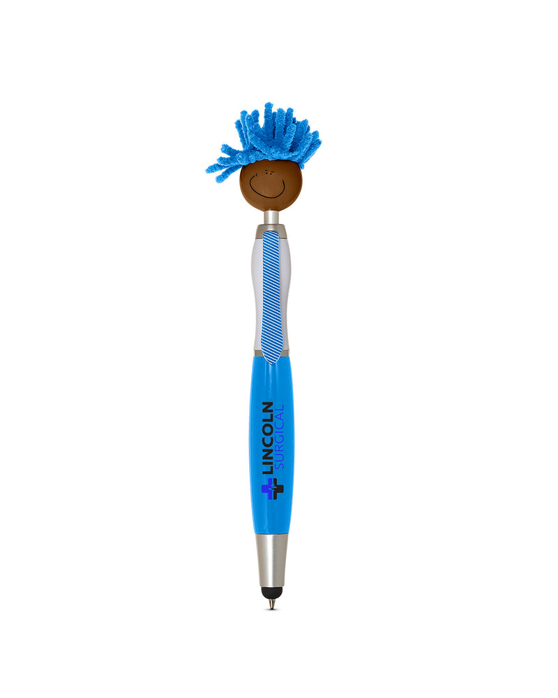 MopToppers Multicultural Screen Cleaner With Stylus Pen - Quantity 250