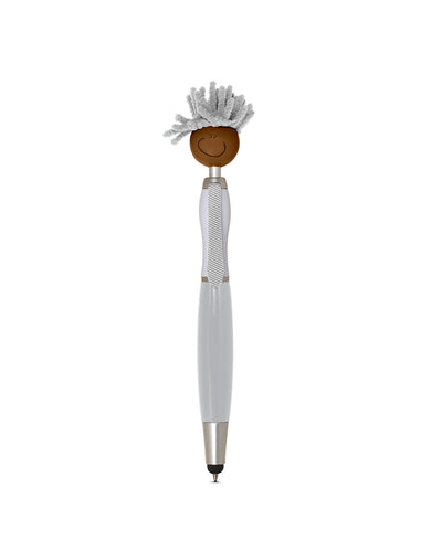 MopToppers Multicultural Screen Cleaner With Stylus Pen - Quantity 250