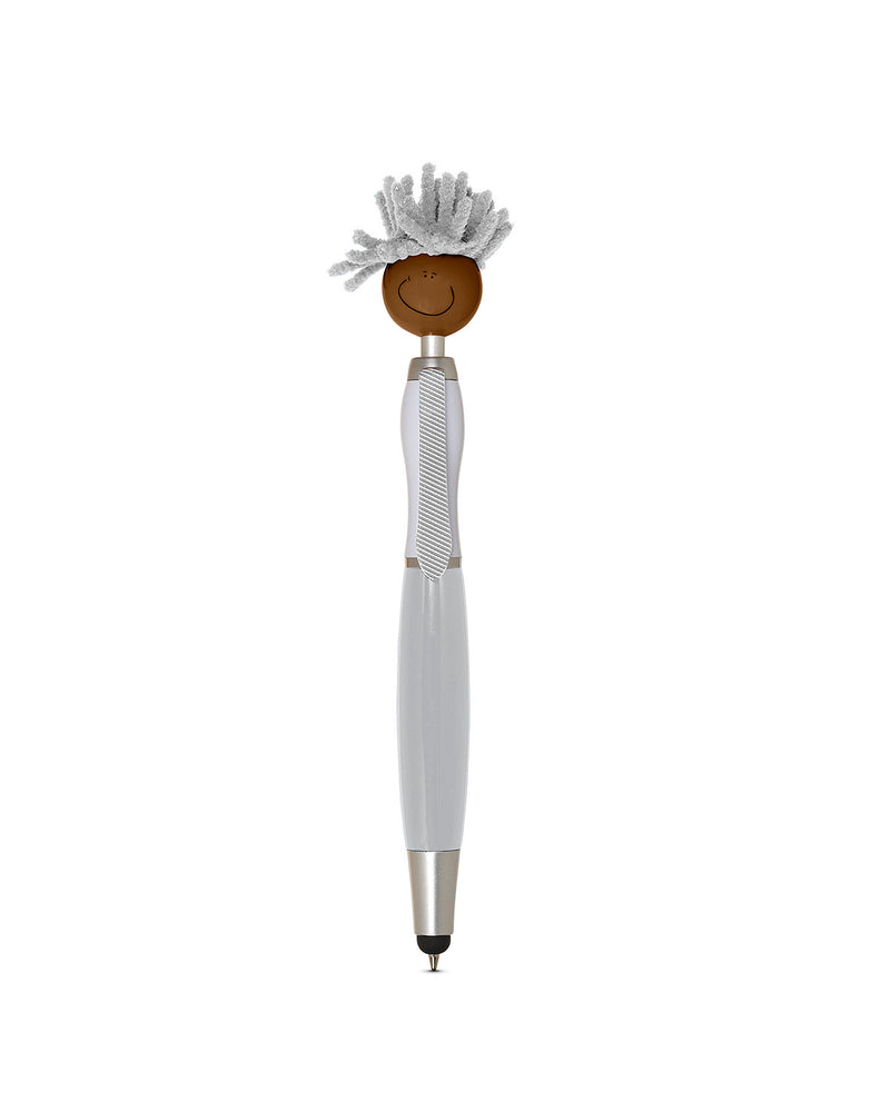 MopToppers Multicultural Screen Cleaner With Stylus Pen - Quantity 250