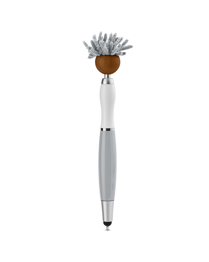 MopToppers Multicultural Screen Cleaner With Stylus Pen - Quantity 250