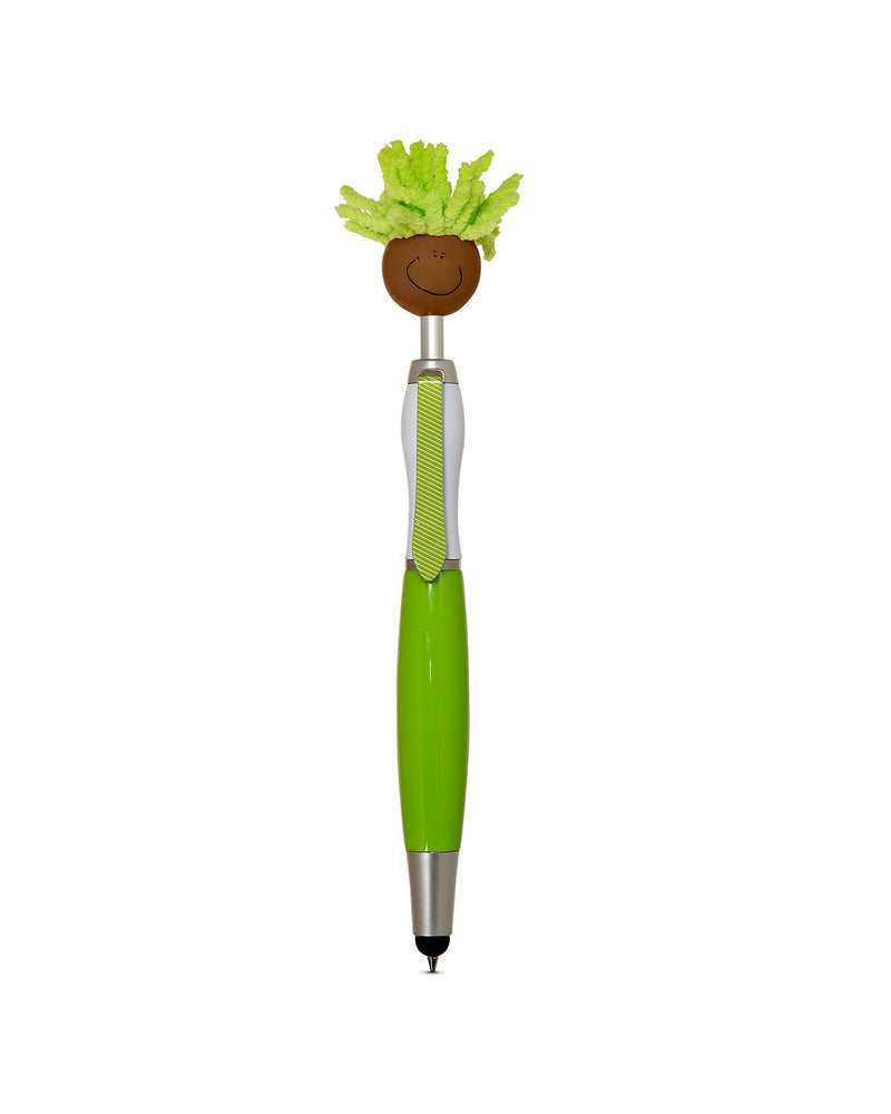 MopToppers Multicultural Screen Cleaner With Stylus Pen - Quantity 250