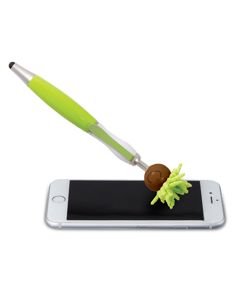 MopToppers Multicultural Screen Cleaner With Stylus Pen - Quantity 250