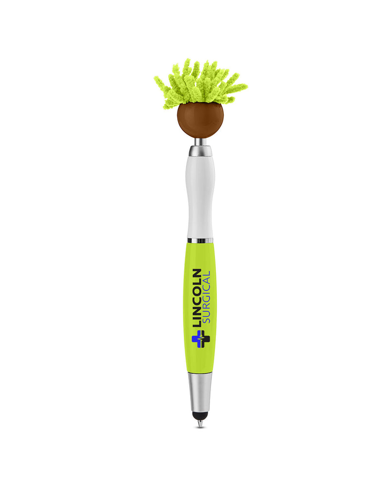 MopToppers Multicultural Screen Cleaner With Stylus Pen - Quantity 250