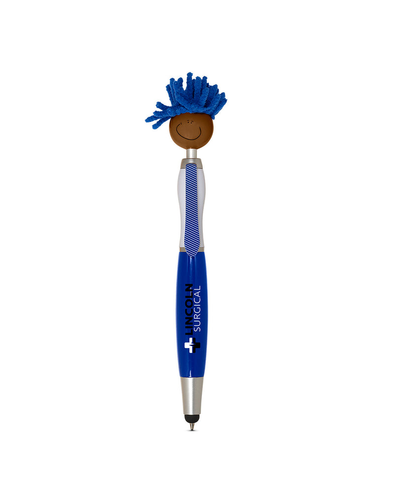 MopToppers Multicultural Screen Cleaner With Stylus Pen - Quantity 250