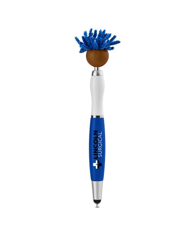 MopToppers Multicultural Screen Cleaner With Stylus Pen - Quantity 250
