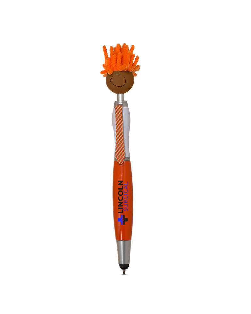MopToppers Multicultural Screen Cleaner With Stylus Pen - Quantity 250