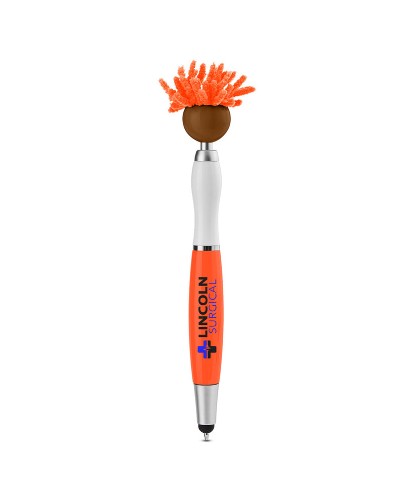 MopToppers Multicultural Screen Cleaner With Stylus Pen - Quantity 250
