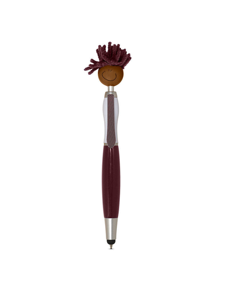 MopToppers Multicultural Screen Cleaner With Stylus Pen - Quantity 250