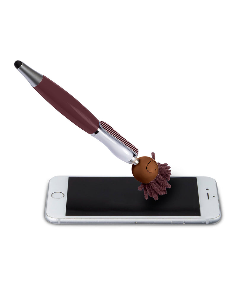 MopToppers Multicultural Screen Cleaner With Stylus Pen - Quantity 250