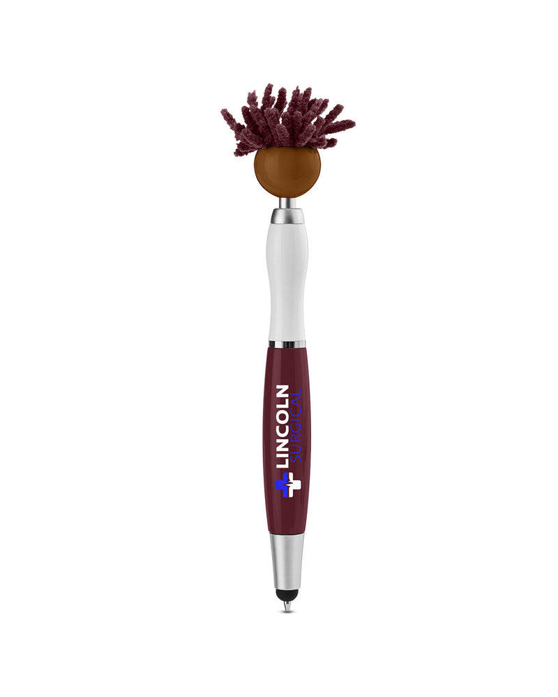 MopToppers Multicultural Screen Cleaner With Stylus Pen - Quantity 250