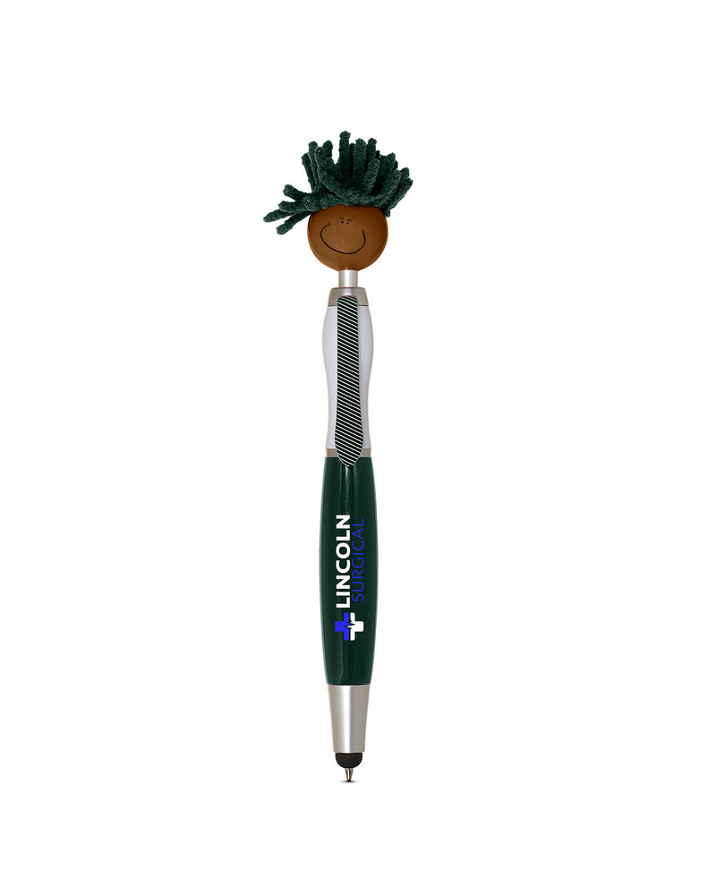 MopToppers Multicultural Screen Cleaner With Stylus Pen - Quantity 250