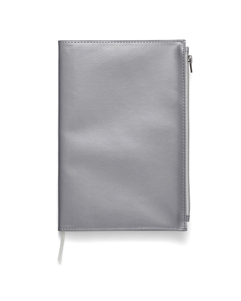Prime Line Softbound Metallic Foundry Journal With Zipper Pocket