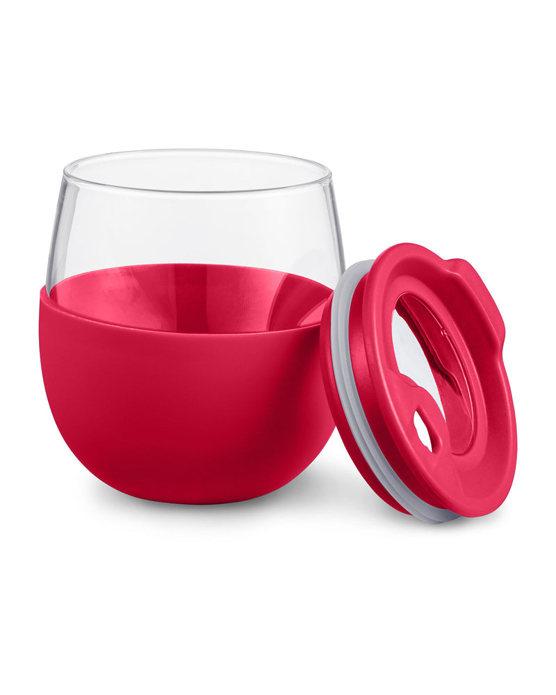 Prime Line 18.6oz Orb Glass Tumbler