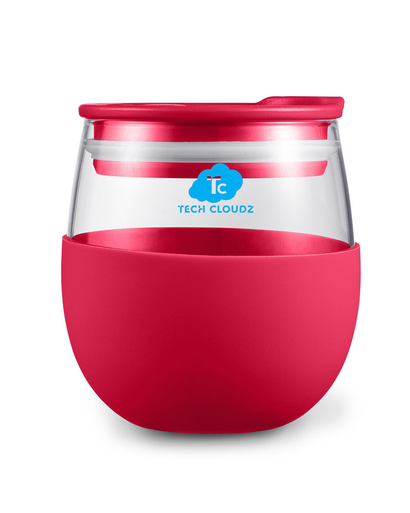 Prime Line 18.6oz Orb Glass Tumbler