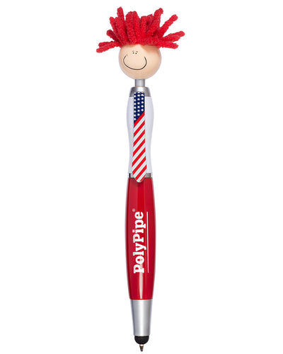 MopToppers Patriotic Screen Cleaner With Stylus Pen