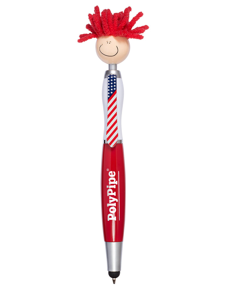 MopToppers Patriotic Screen Cleaner With Stylus Pen