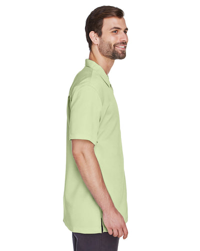 Harriton Men's Bahama Cord Camp Shirt